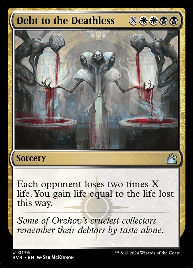 Debt to the Deathless, Ravnica remastered Card Art