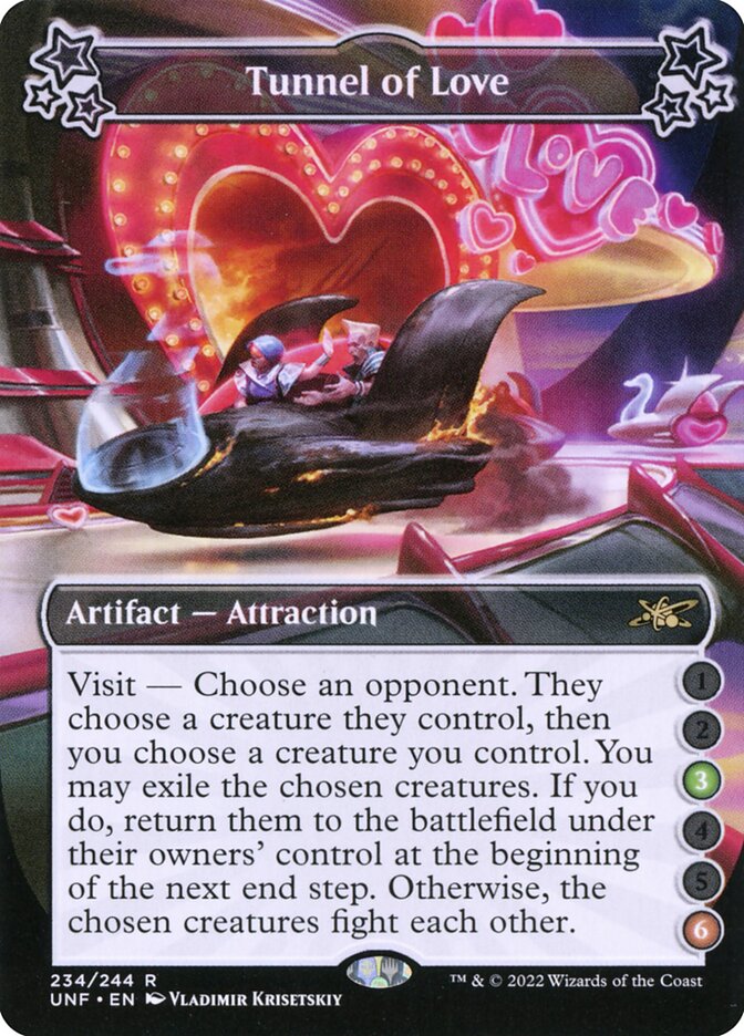 Tunnel of Love, Unfinity Card Art
