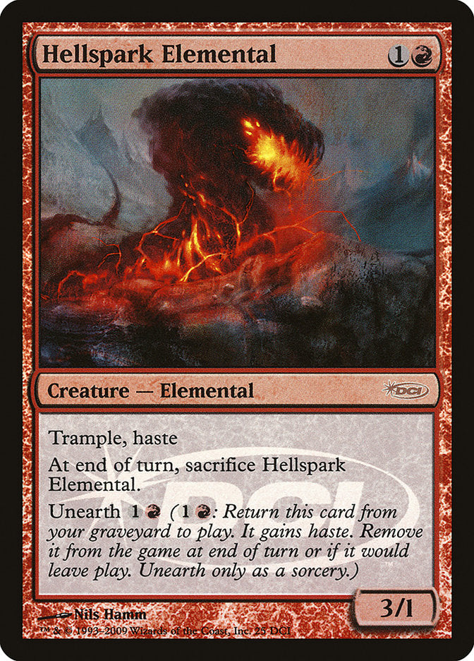 Hellspark Elemental, Dci Promos Card Art