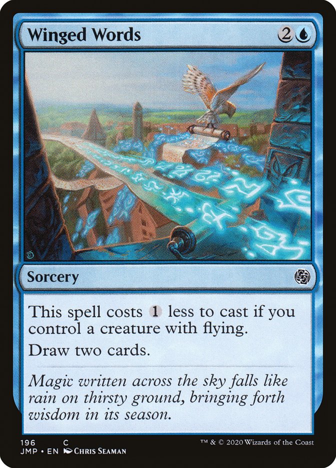 Winged Words, Jumpstart Card Art