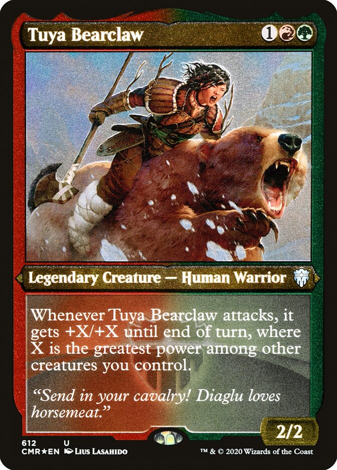 Tuya Bearclaw, Commander legends Card Art