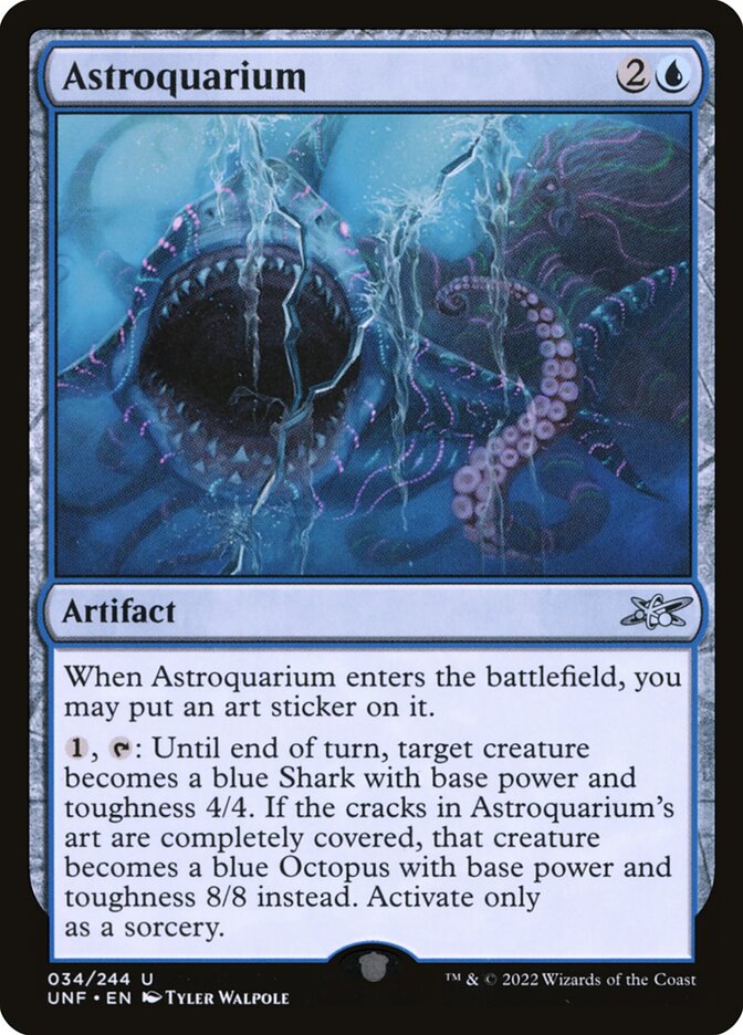 Astroquarium, Unfinity Card Art