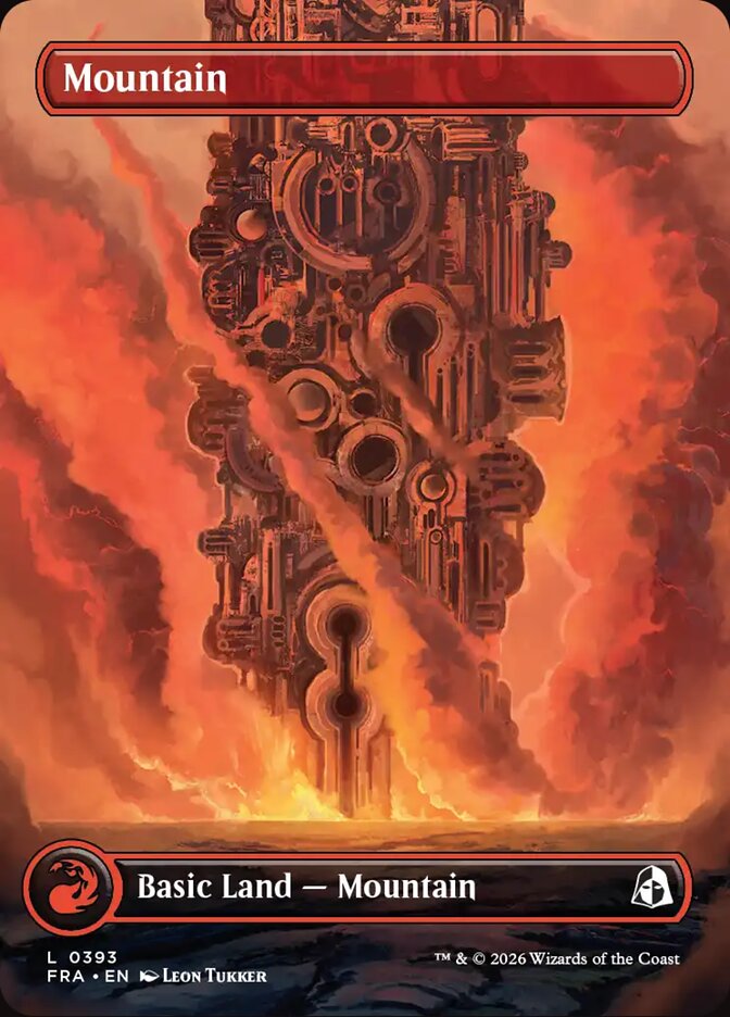 Mountain, Reality Fracture Card Art