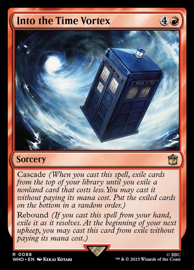 Into the Time Vortex, Doctor Who Card Art