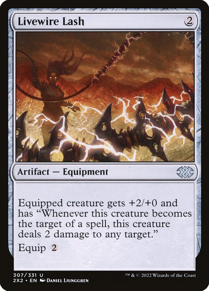 Livewire Lash, Double masters 2022 Card Art