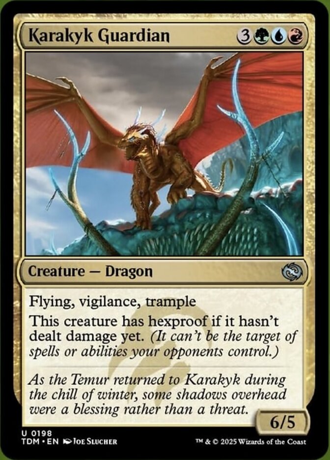 Karakyk Guardian, Tarkir: dragonstorm Card Art