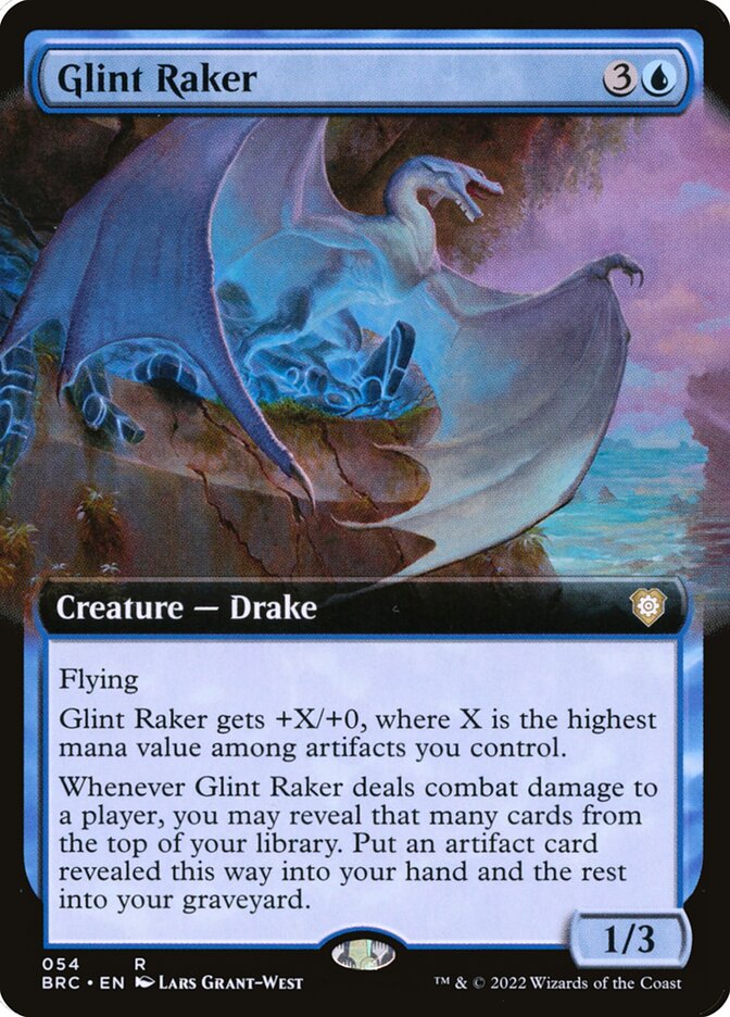 Glint Raker, The Brothers' War Commander Card Art