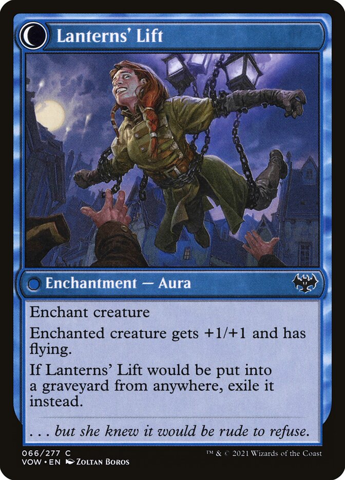 Lantern Bearer // Lanterns' Lift, Innistrad: crimson vow Card Art