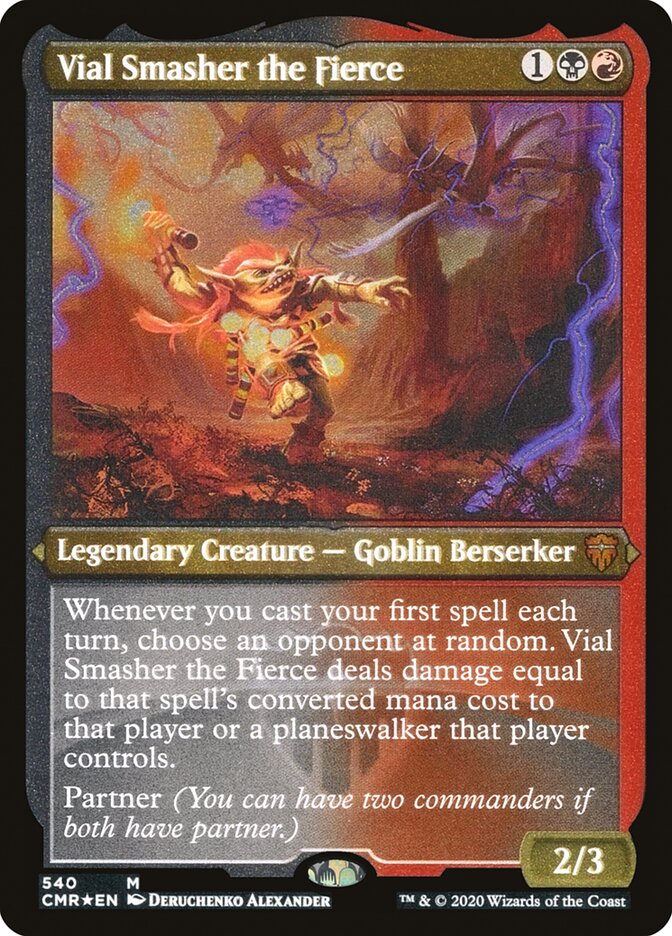 Vial Smasher the Fierce - Etched Foil