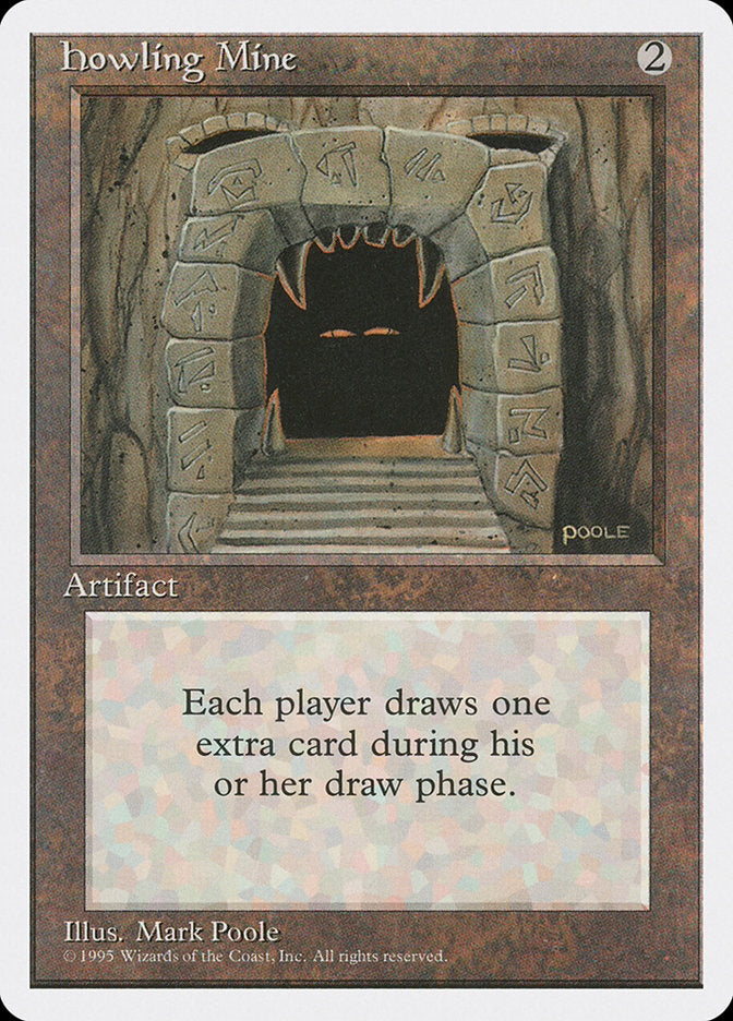 Howling Mine, Fourth edition Card Art