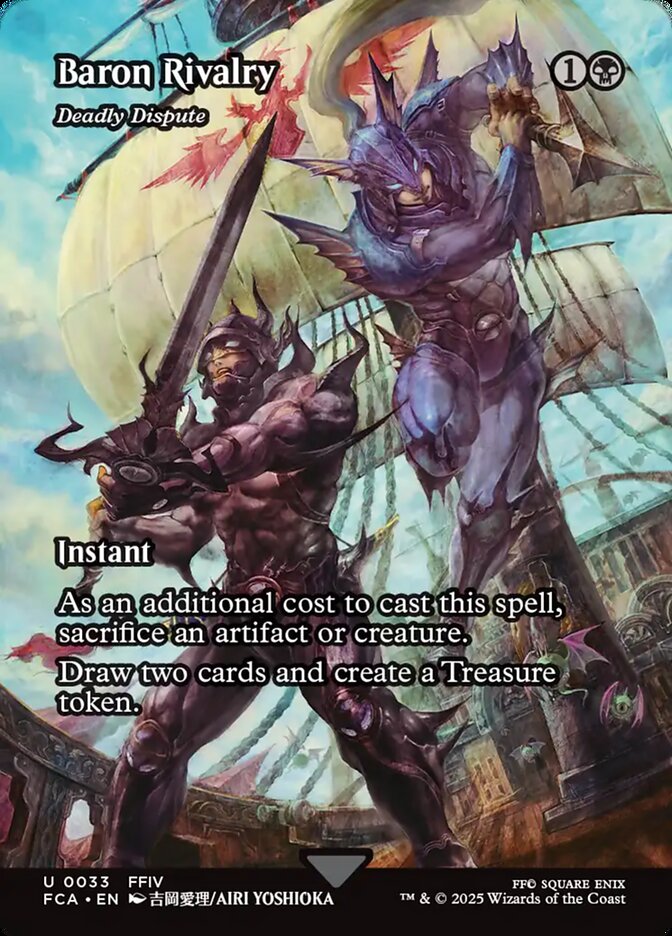 Deadly Dispute, Final fantasy: through the ages Card Art