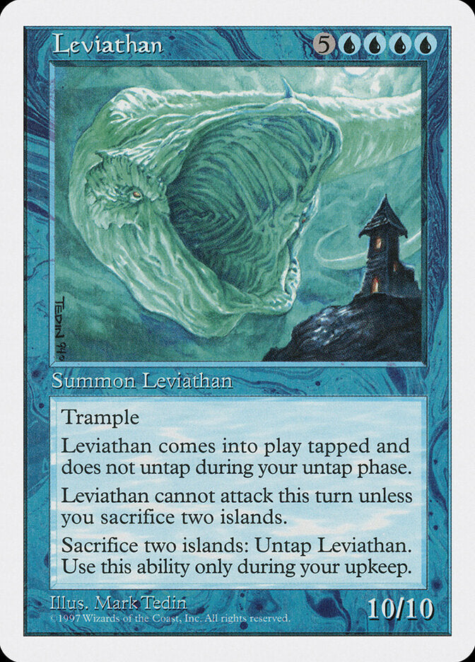 Leviathan, Fifth Edition Card Art