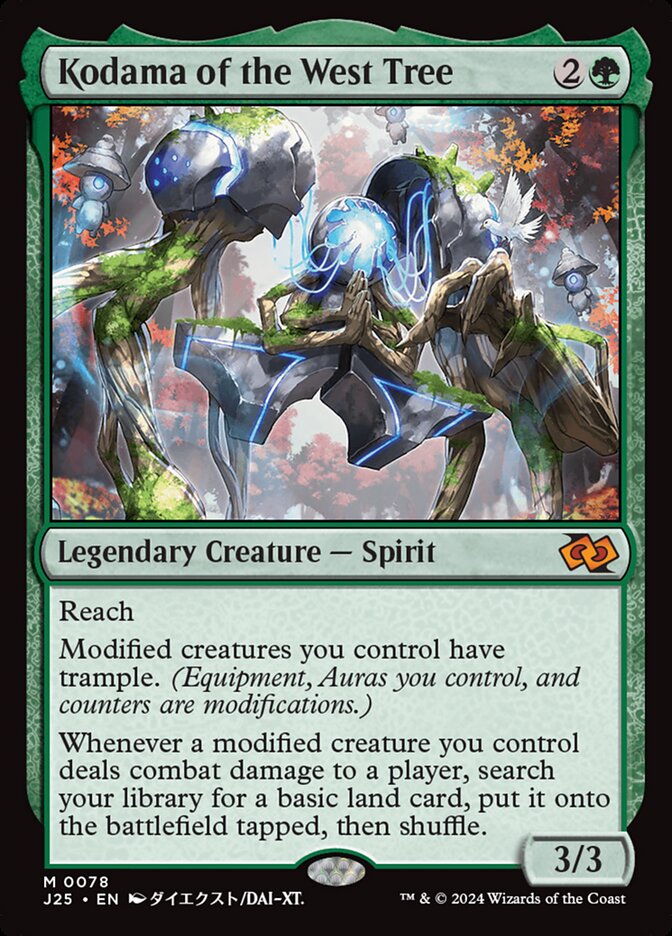 Kodama of the West Tree, Foundations jumpstart Card Art