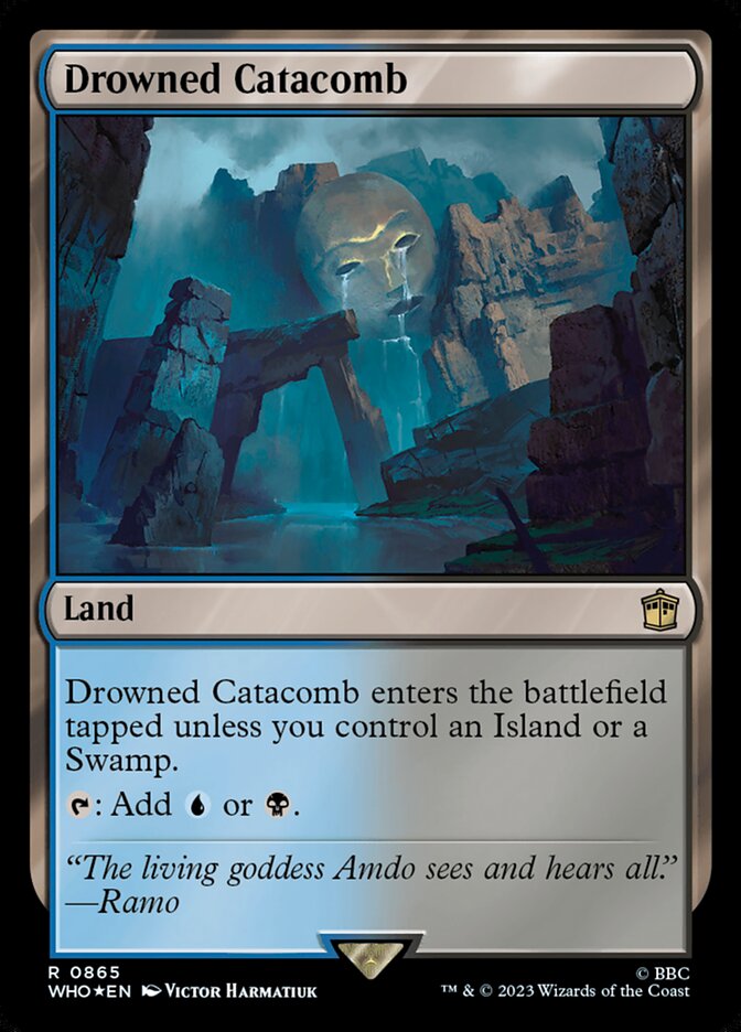 Drowned Catacomb, Doctor Who Card Art