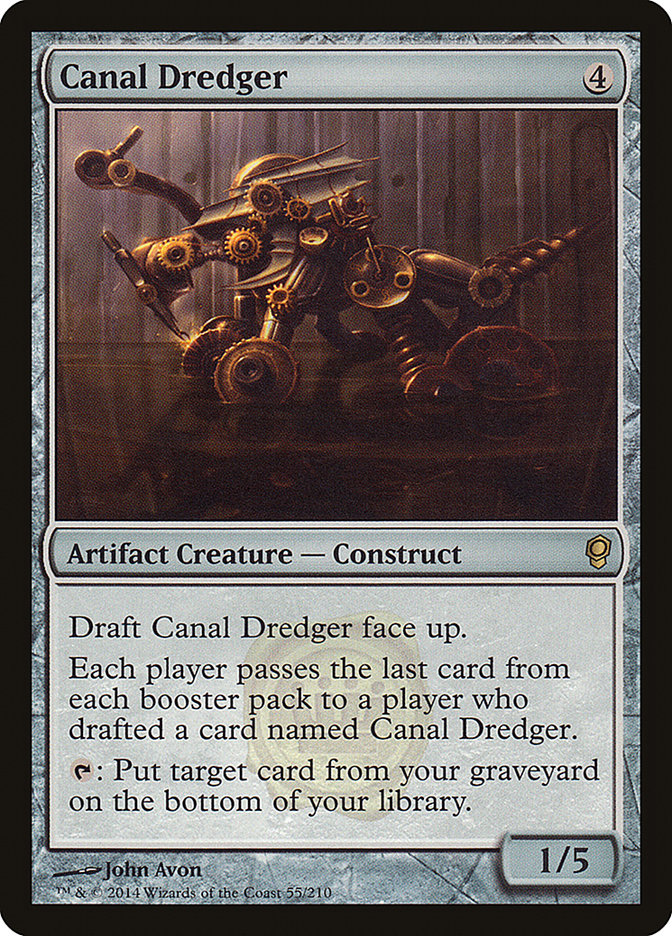 Canal Dredger, Conspiracy Card Art