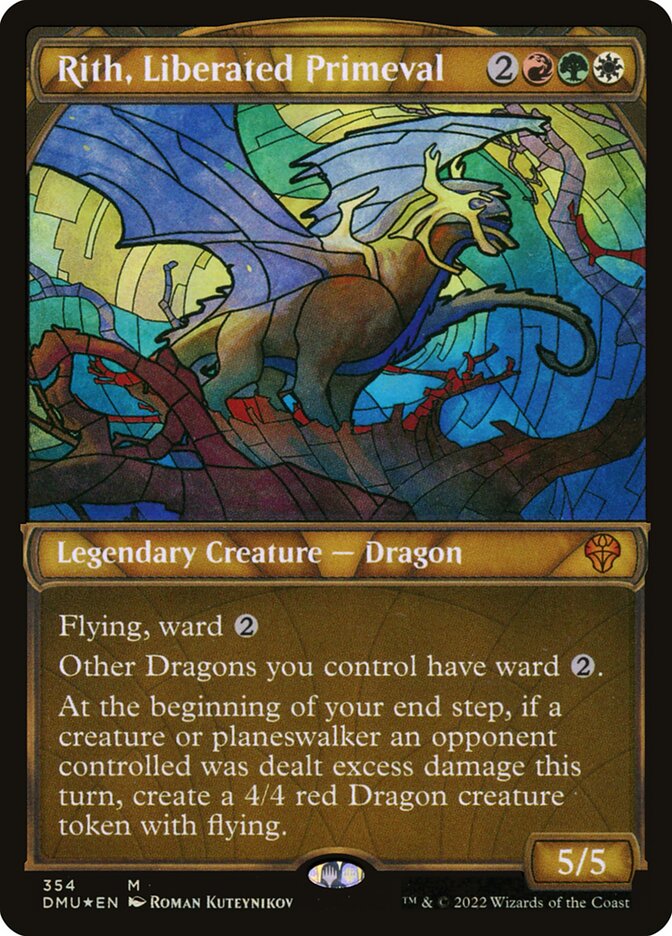 Rith, Liberated Primeval, Dominaria United Card Art