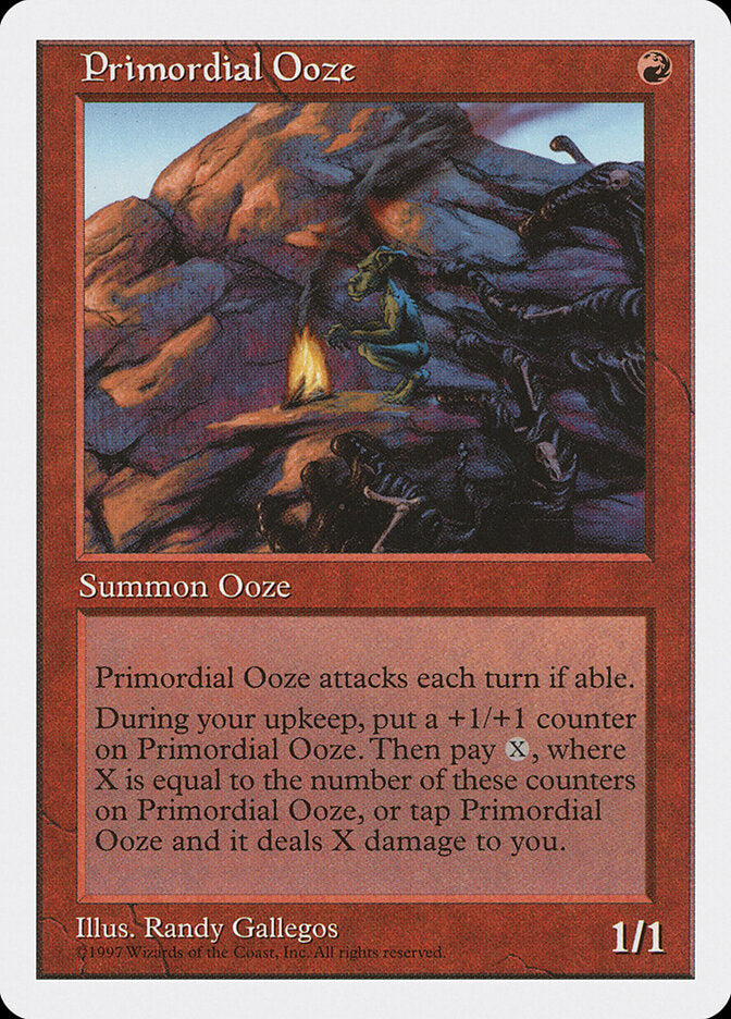 Primordial Ooze, Fifth Edition Card Art