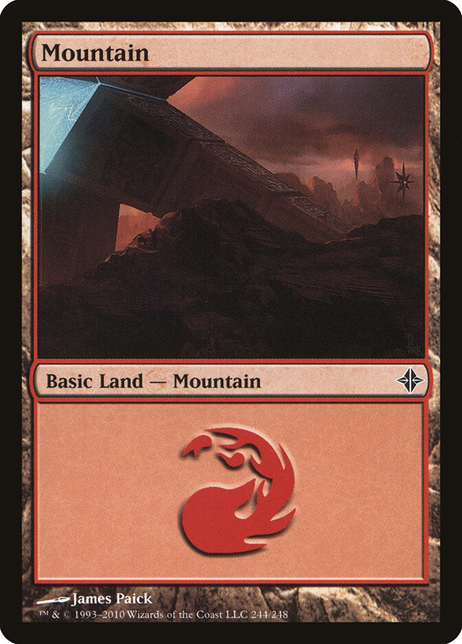 Mountain, Rise Of The Eldrazi Card Art