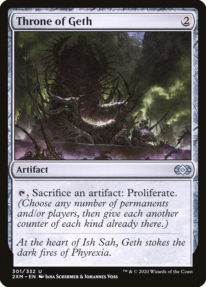 Throne of Geth, Double Masters Card Art