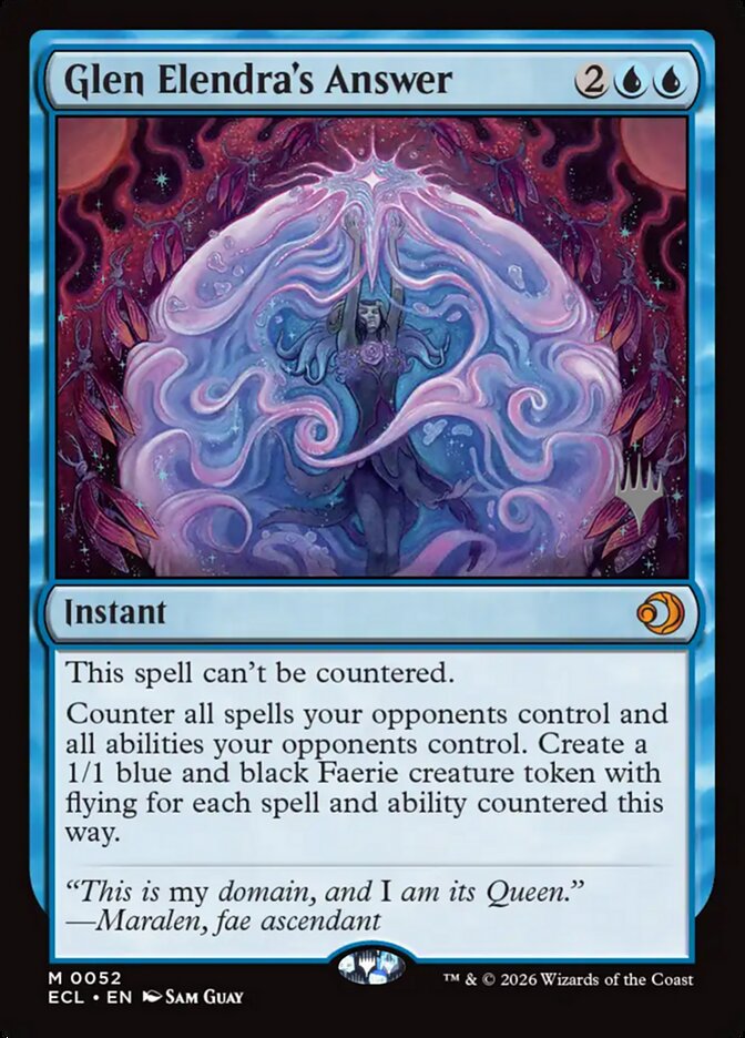 Glen Elendra's Answer, Lorwyn Eclipsed Promos Card Art