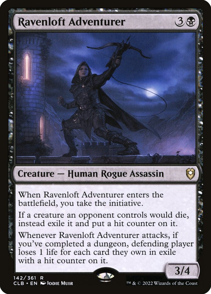 Ravenloft Adventurer - Foil