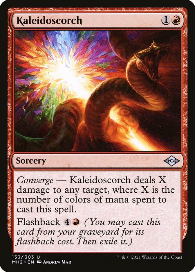 Kaleidoscorch, Modern horizons 2 Card Art
