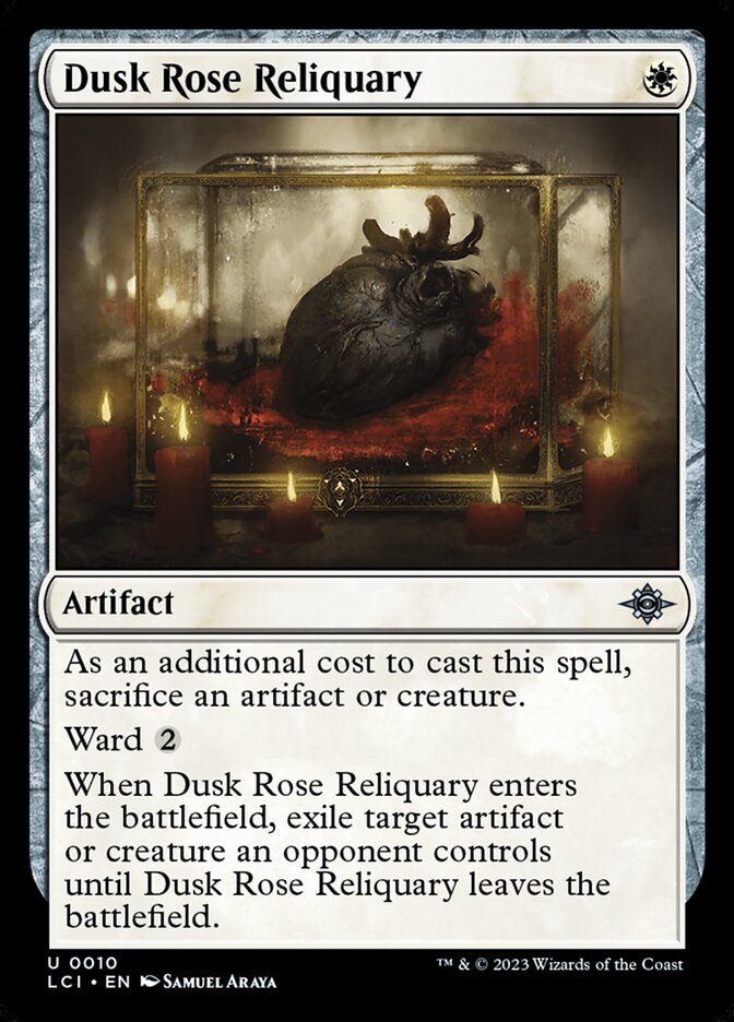 Dusk Rose Reliquary, The lost caverns of ixalan Card Art