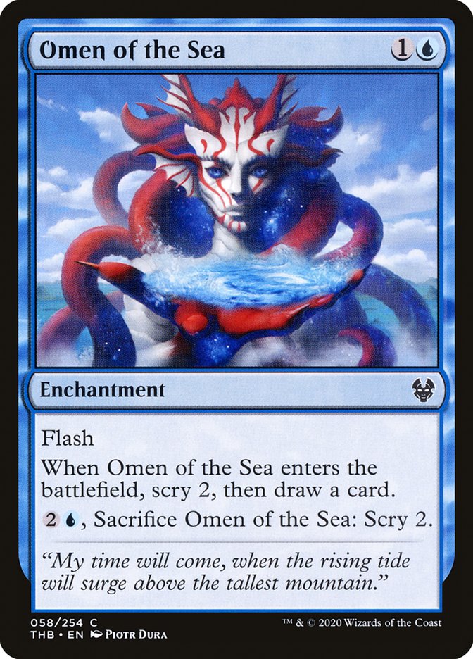 Omen of the Sea, Theros beyond death Card Art