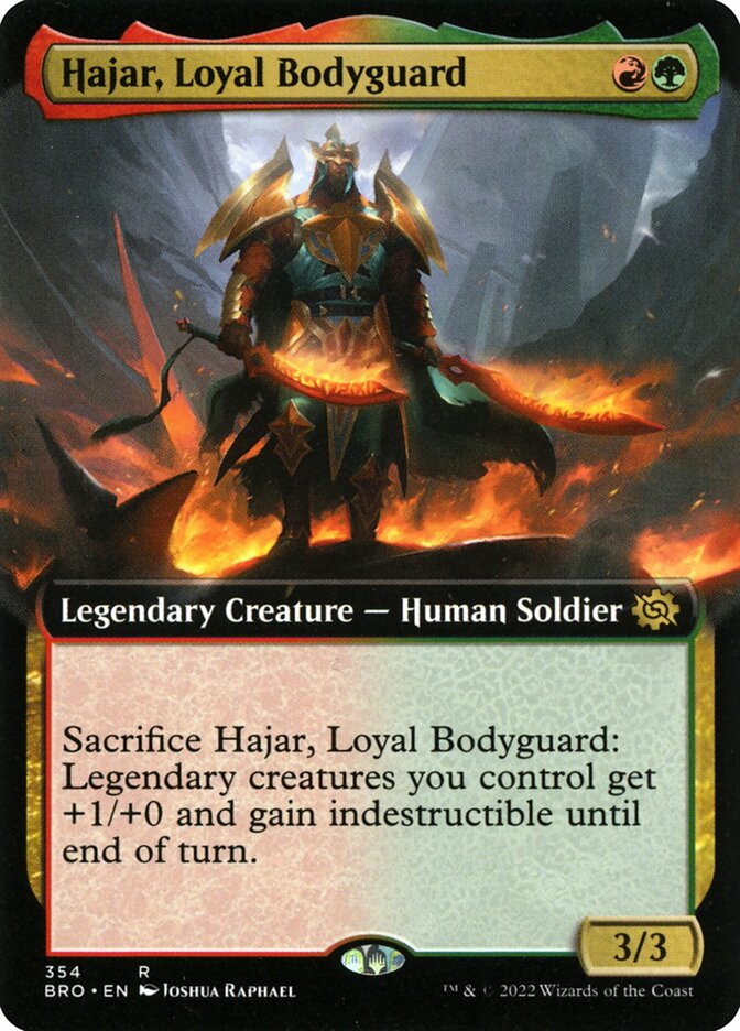 Hajar, Loyal Bodyguard, The Brothers&