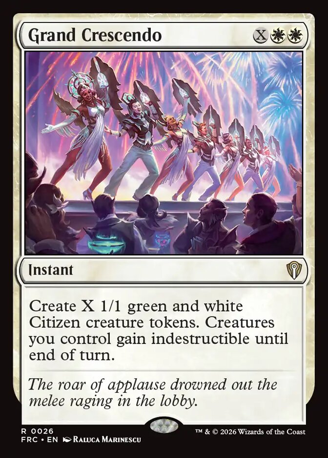 Grand Crescendo, Reality Fracture Commander Card Art