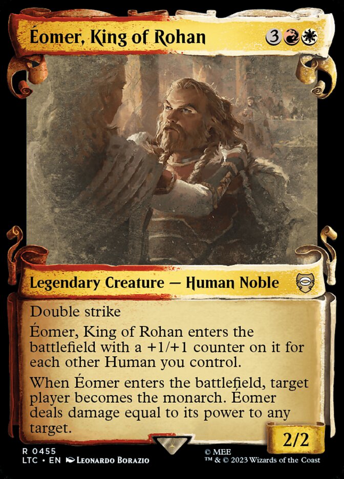 Éomer, King of Rohan, Tales Of Middle-Earth Commander Card Art