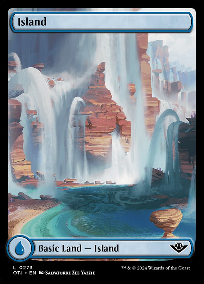 Island, Outlaws Of Thunder Junction Card Art