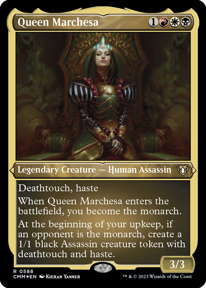Queen Marchesa, Commander masters Card Art
