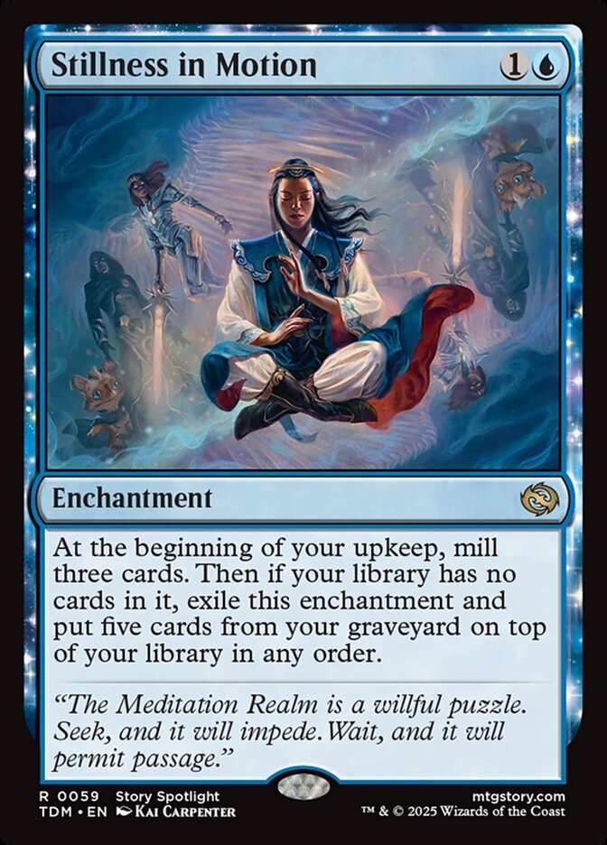 Stillness in Motion, Tarkir: dragonstorm Card Art