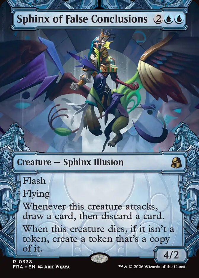 Sphinx of False Conclusions, Reality Fracture Card Art