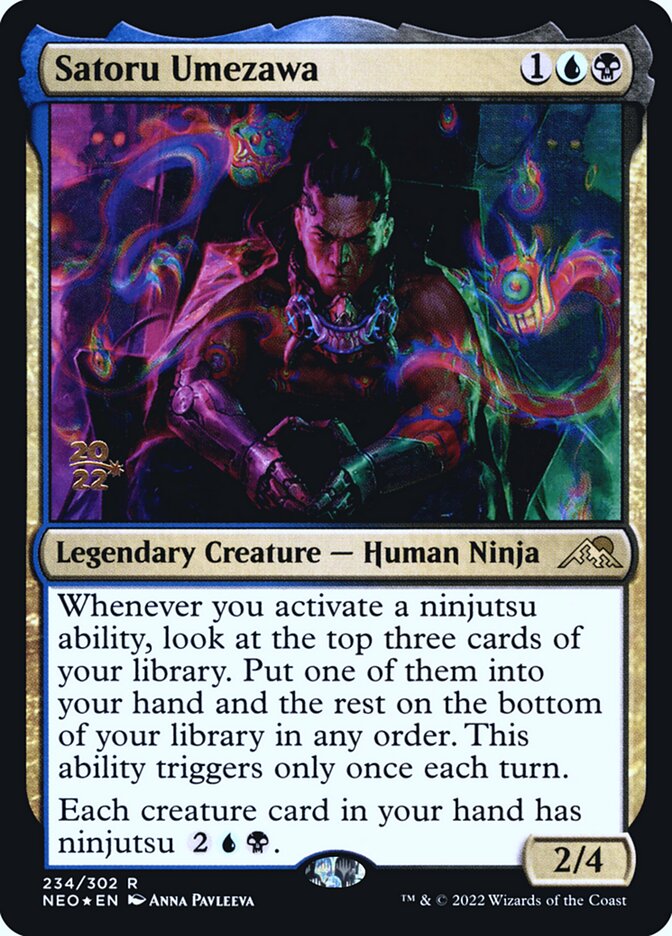 Satoru Umezawa, Kamigawa: neon dynasty promos Card Art