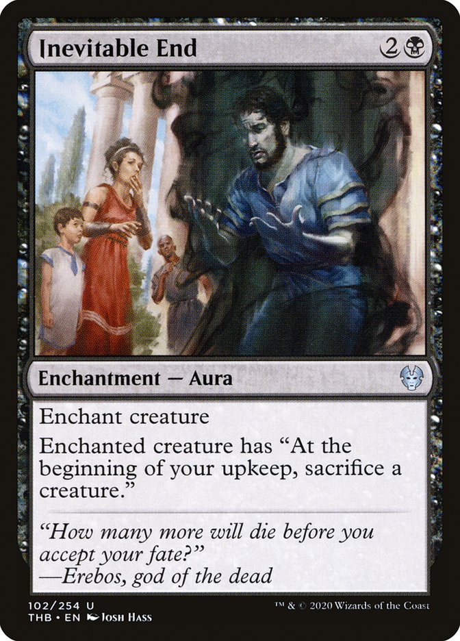 Inevitable End, Theros beyond death Card Art