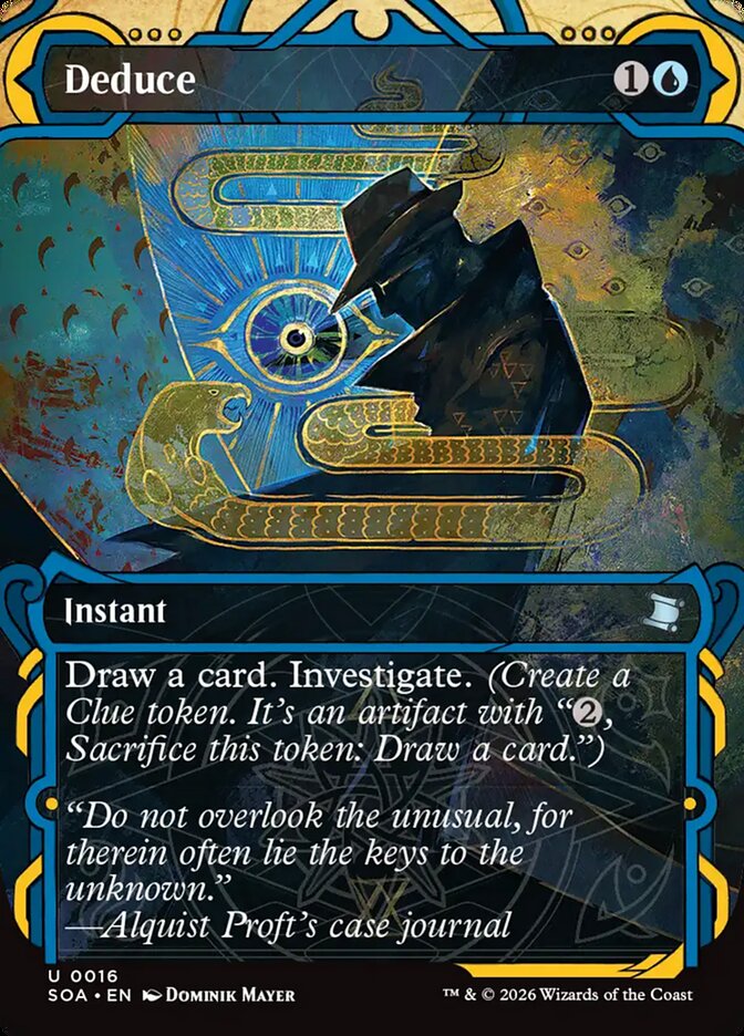Deduce, Secrets Of Strixhaven Mystical Archive Card Art