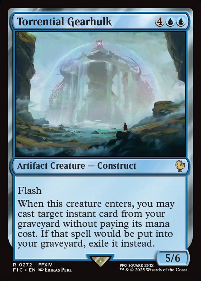 Torrential Gearhulk, Final fantasy commander Card Art