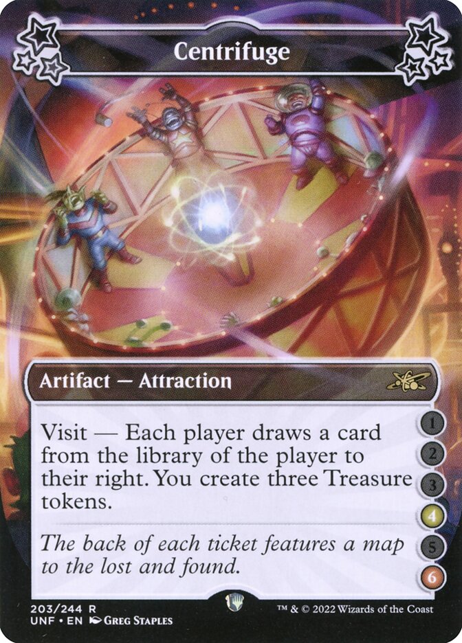 Centrifuge, Unfinity Card Art