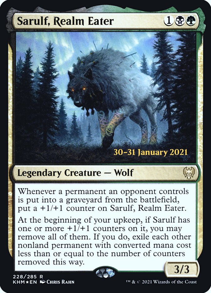 Sarulf, Realm Eater - Foil