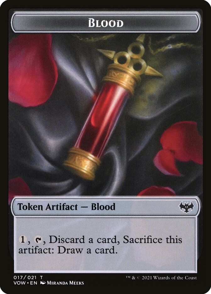 Blood, Innistrad: Crimson Vow Tokens Card Art
