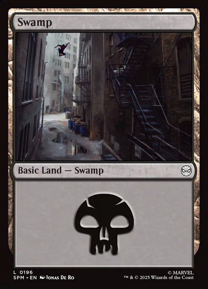 Swamp, Marvel'S Spider-Man Card Art