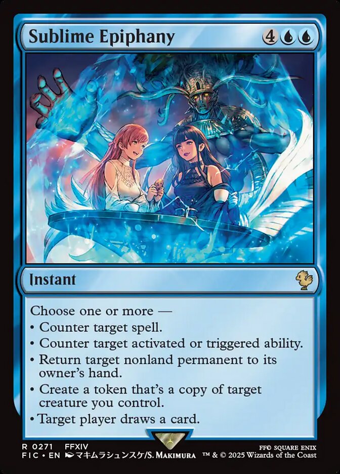 Sublime Epiphany, Final fantasy commander Card Art