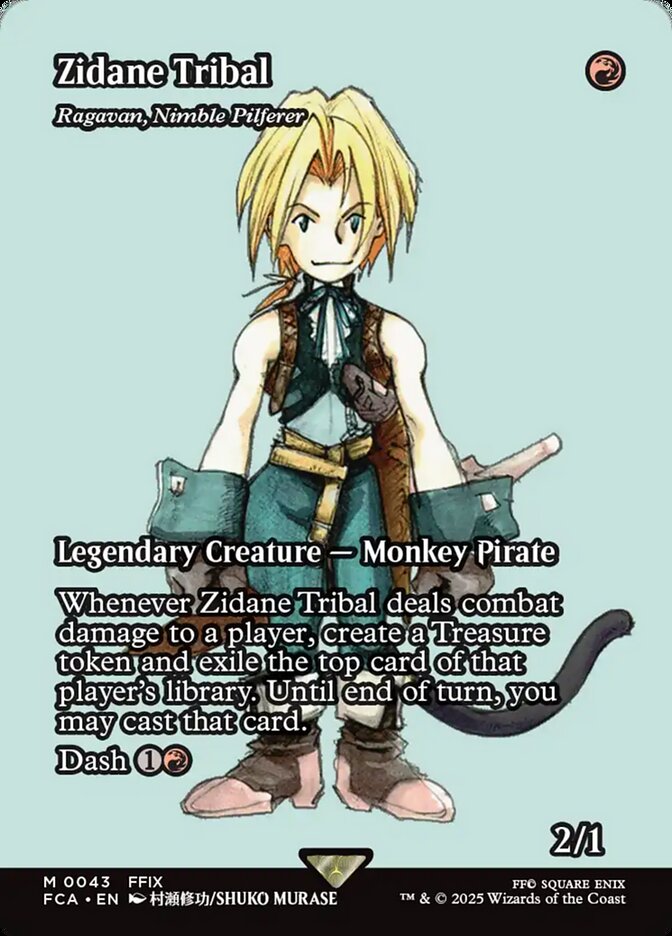 Ragavan, Nimble Pilferer, Final fantasy: through the ages Card Art