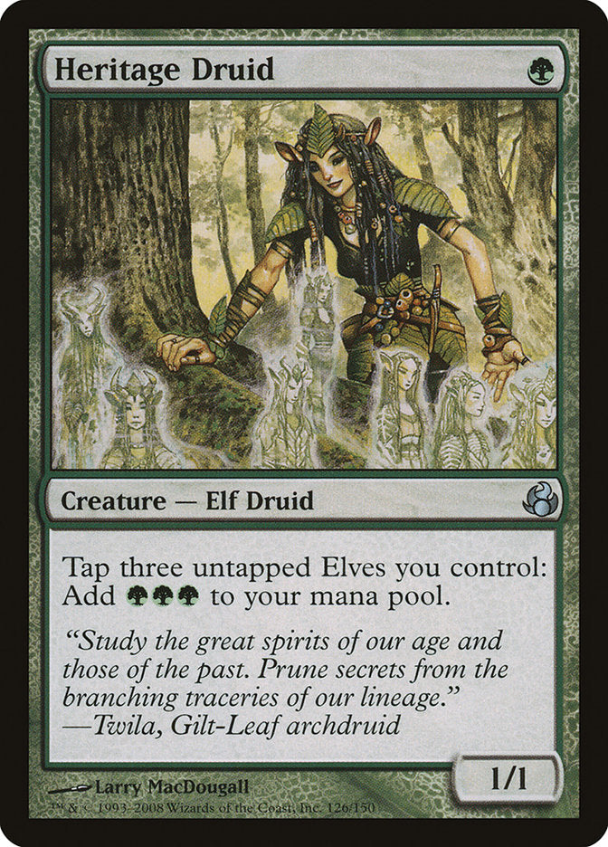 Heritage Druid, Morningtide Card Art