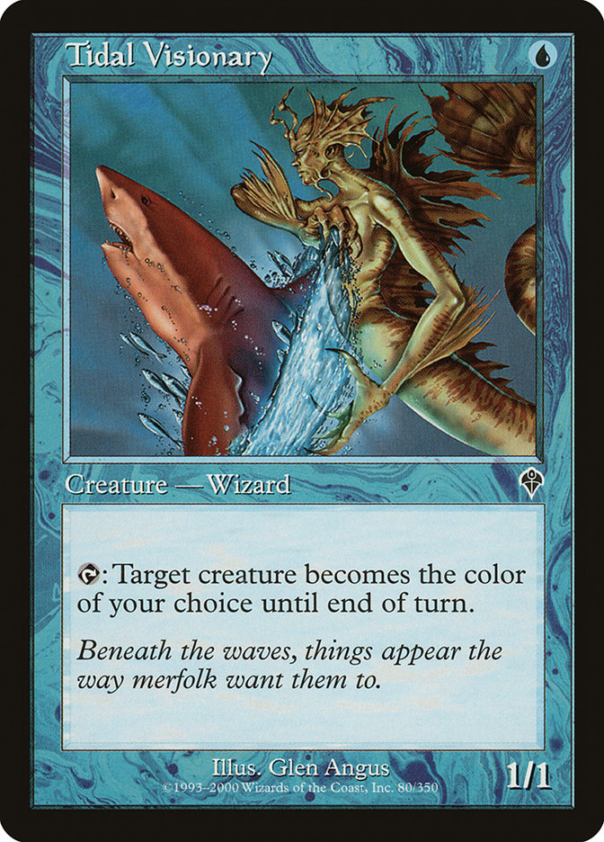 Tidal Visionary, Invasion Card Art