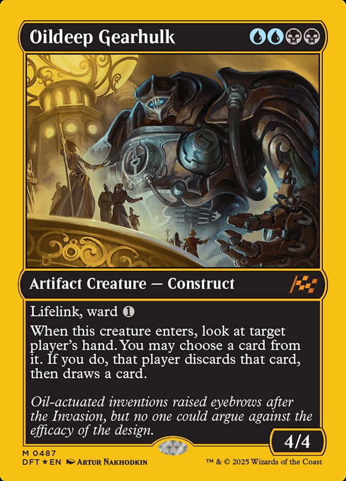 Oildeep Gearhulk - Firstplace Foil