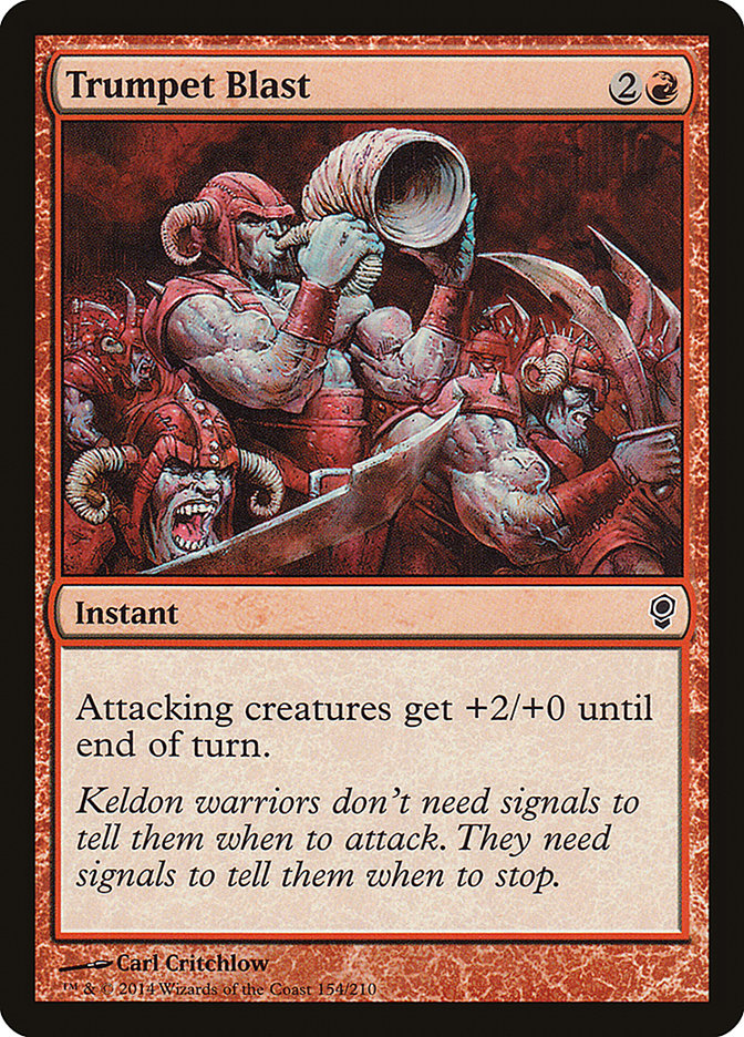 Trumpet Blast, Conspiracy Card Art