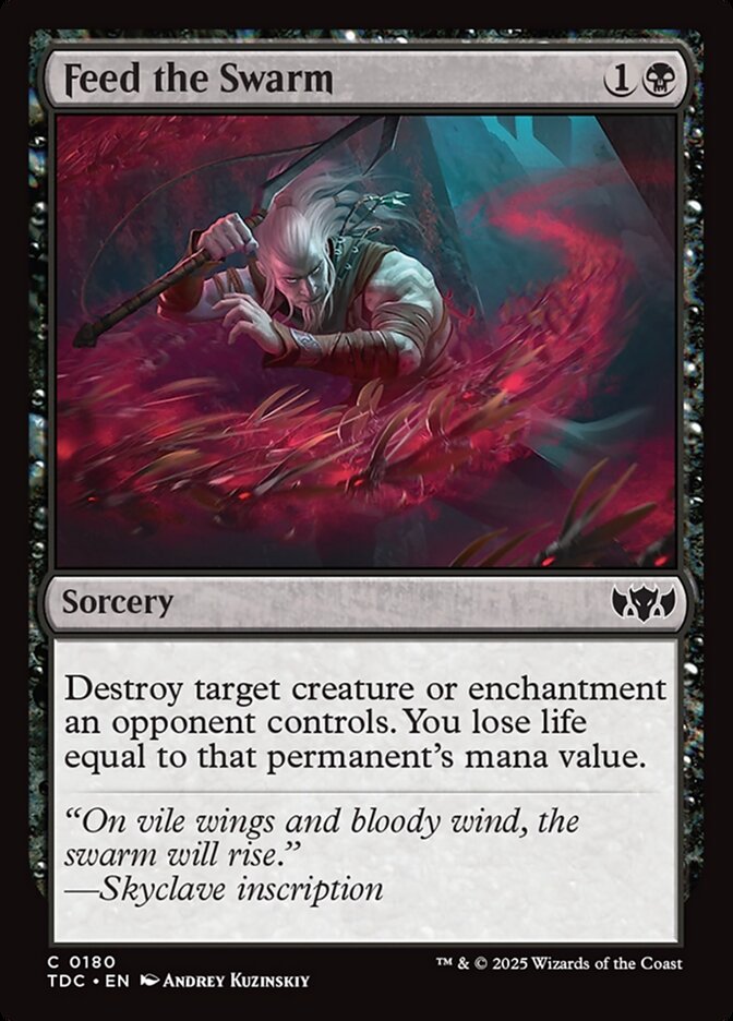 Feed the Swarm, Tarkir: Dragonstorm Commander Card Art